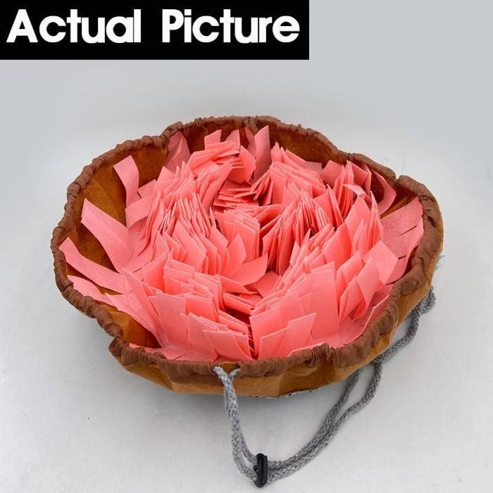 Gambar Pet Snuffle Mat Toy Mainan Anjing Slow Feeding Mat Pet Puzzle Toy - Merah Muda dari FunToys711 undefined Tokopedia