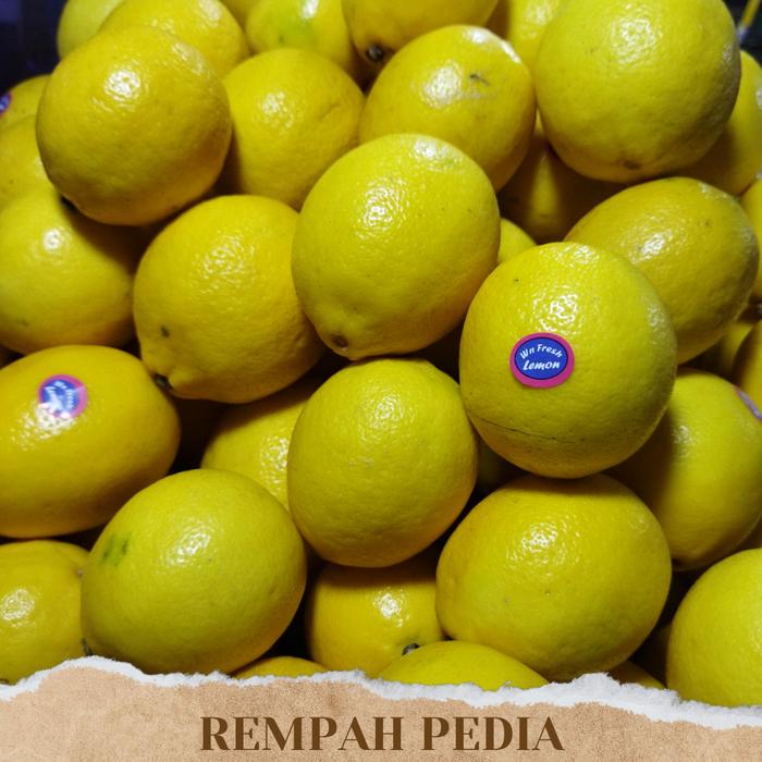 Gambar lemon segar 1kg dari Rempahpedia undefined Tokopedia