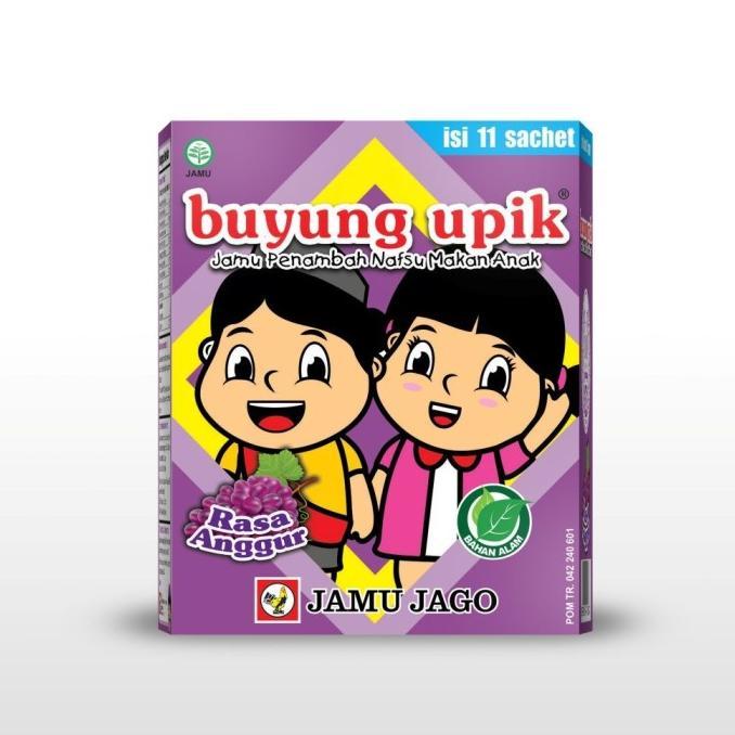 Gambar ORIGINAL Jamu Buyung Upik (Penambah Nafsu Makan Anak) - Anggur dari aliyashop024 undefined 3 Tokopedia