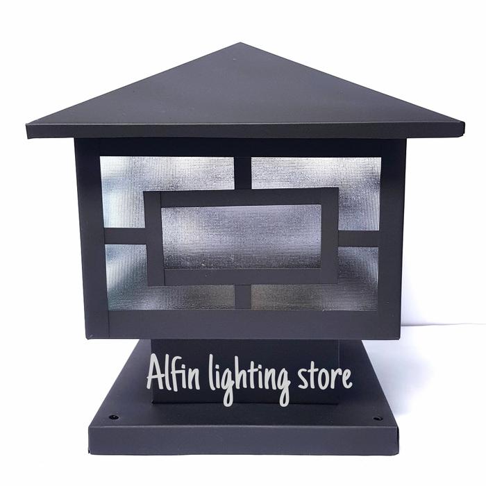 Gambar lampu pilar besar PB02 dari alfin lighting store undefined Tokopedia