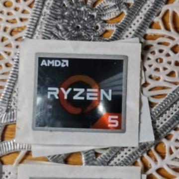 Gambar Sticker Ori AMD Ryzen Vega Zotac Gaming Seasonic Stiker PC original - Ryzen 5 dari AEY Inc. undefined Tokopedia