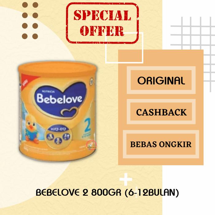 Gambar BEBELOVE 2 800G KALENG / SUSU BEBELOVE TAHAP 2 (6-12BULAN) 800G MURAH - bblv 2 800g dari Tokosusu_Amanah undefined Tokopedia
