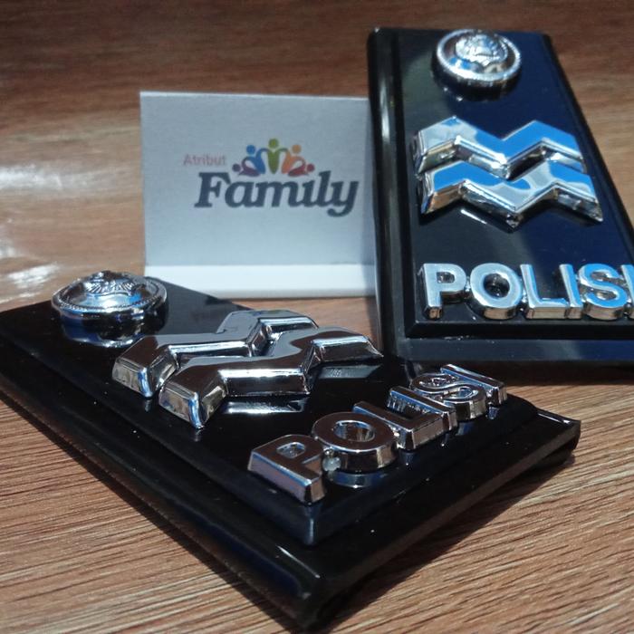 Gambar Pangkat Pdh POLISI Full Akrilik Anti Air Aipda/Aiptu - Aiptu, Lis Merah dari toko atribut family undefined Tokopedia