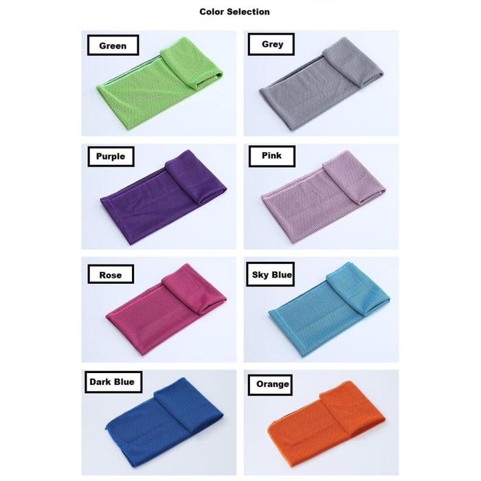 Gambar HANDUK YOGA HANDUK FITNESS YOGA TOWEL MAT KUALITAS PREMIUM A13 - Orange dari JEXCLO undefined Tokopedia