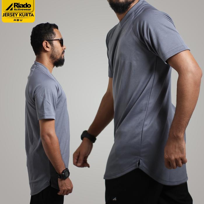 Gambar JERSEY SPORT KURTA ROSAL RIADO - Abu-abu, M dari Rosal_er undefined Tokopedia