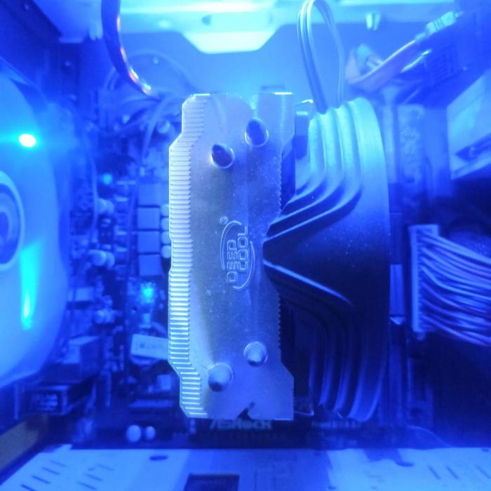 Jual paketan amd ryzen 5 1400 dan Mobo asrock a320m + heatsink deepcool