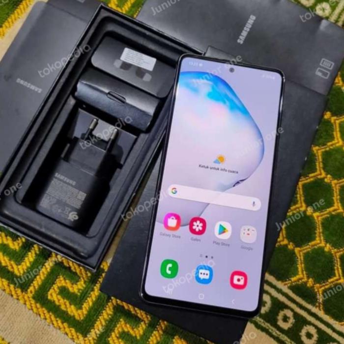 Galaxy - 美品！DSDS Galaxy Note10+ simフリー版 オーロラ