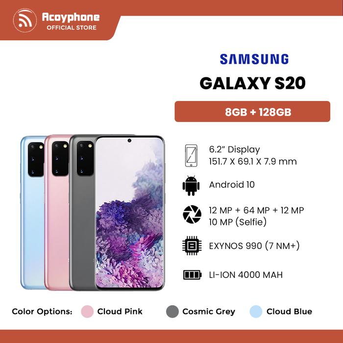 S20 Cloud Blue Galaxy S20 Blue Color Samsung Galaxy S20 Fe 8128gb