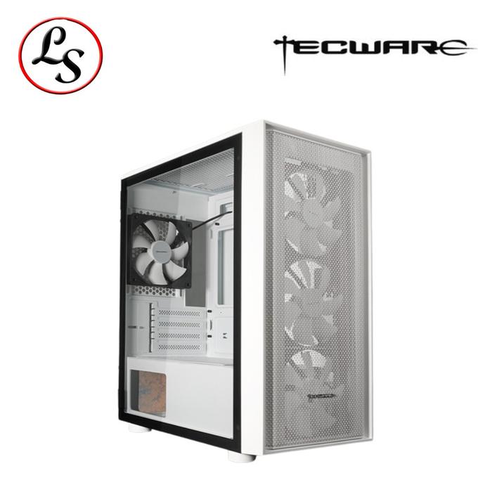 Gambar TECWARE PC CASE / GAMING CHASSIS Nexus AIR M PWM Airflow TG - WHITE dari Lightspeed Com undefined Tokopedia