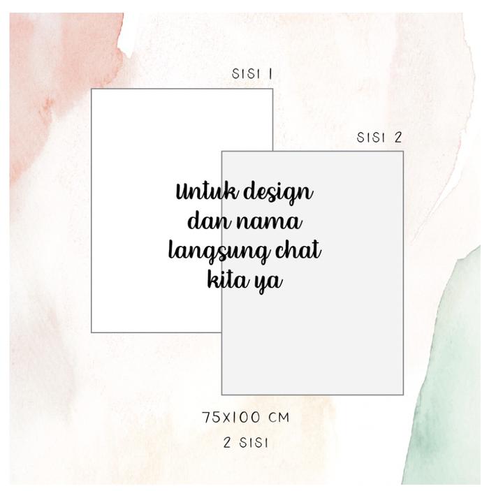 Gambar Twinklewish - PRE ORDER Selimut Custom Nama - 2 Sisi |Blanket Custom - 75x100cm-2sisi, PC/Y dari Twinklewish undefined Tokopedia