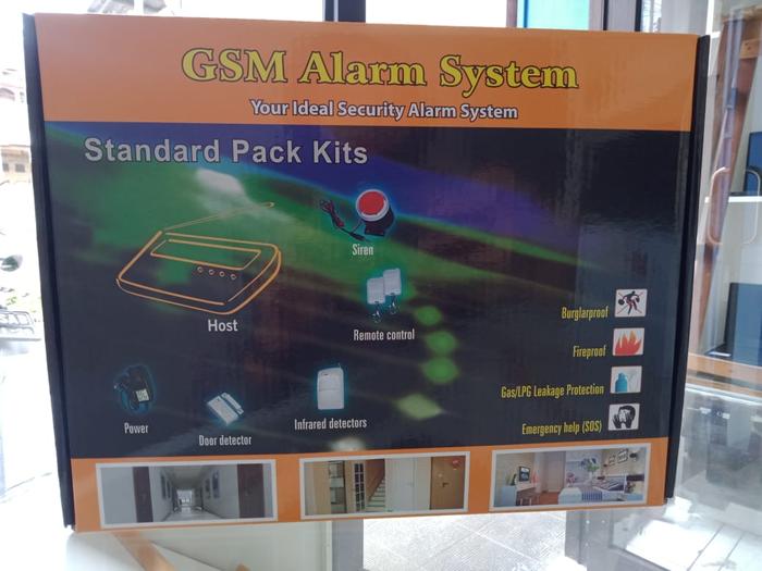 Gambar ALARM RUMAH WIRELESS GSM HOME SECURITY PIR SENSOR ANTI MALING dari Regaza Computer undefined Tokopedia