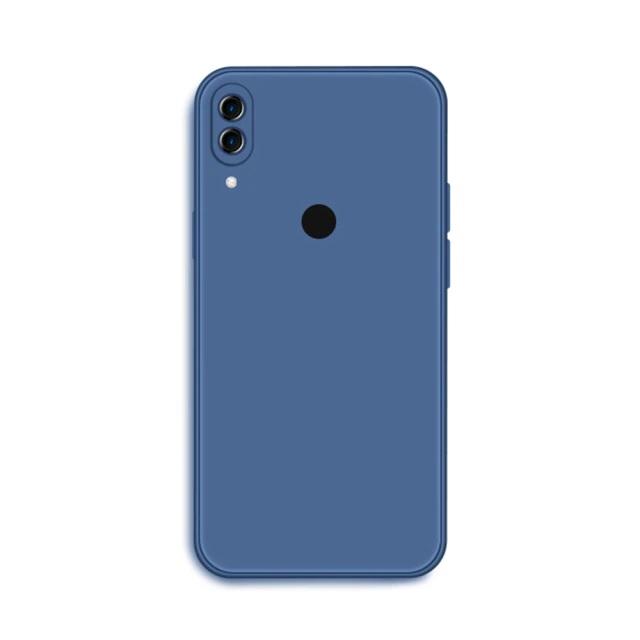 Gambar Original Liquid Silicone Case Xiaomi Redmi Note 7 / Note 7 Pro Soft - Biru dari Ambigo Store undefined Tokopedia