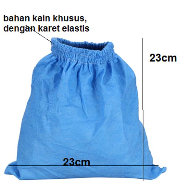 Gambar Kantong Filter Vacuum Cleaner Basah Kering Bahan Kain 1 set - Kain Biru dari KRstorex undefined Tokopedia