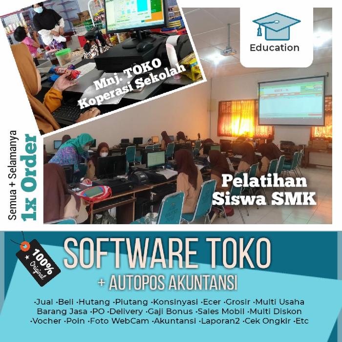 Gambar Software Usaha (Toserba, Apotek, Bengkel, Rental) & keuangan Ori 100% dari Endro ST.Media undefined Tokopedia