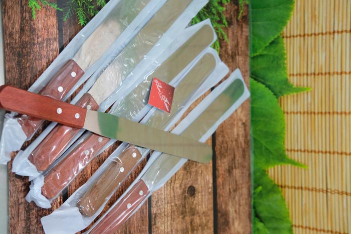 Gambar PISAU POLES - SPATULA STAINLESS LURUS - PISAU PALET LURUS - 10 dari Law's Kitchen undefined Tokopedia
