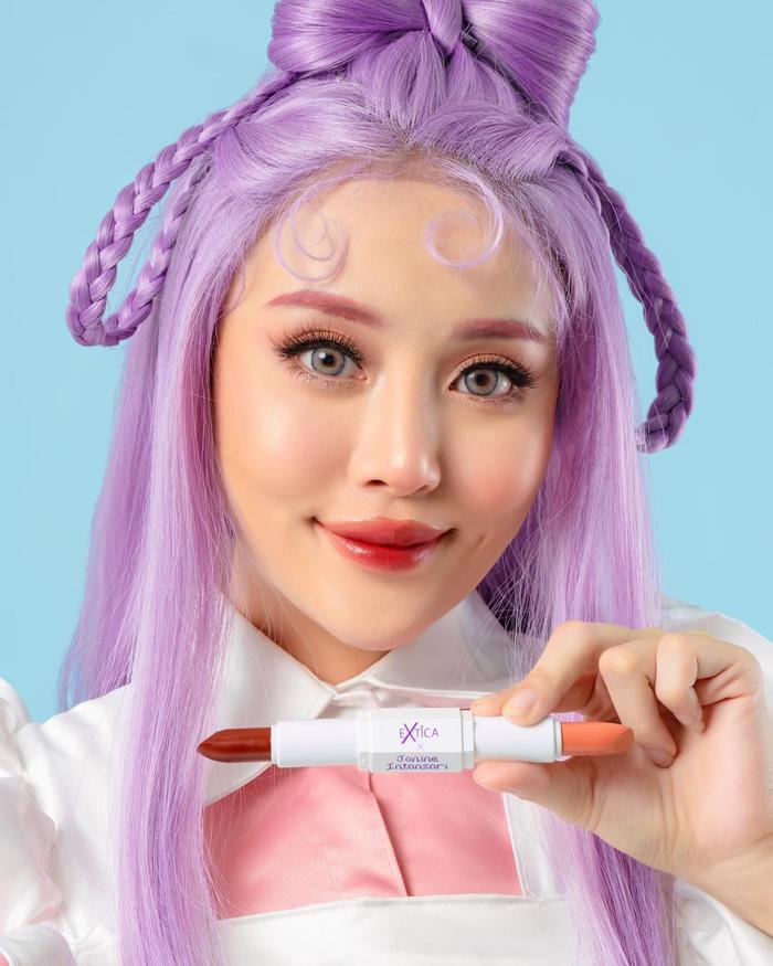 Gambar Extica x Janine Intansari RPG! Ready Pout Go- Double Sided Lipstick - LEVEL 1 dari Extica Official undefined Tokopedia