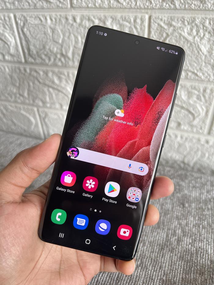 Screen Google S21 Ultra Samsung Galaxy S21 Ultra 6GB 128GB For