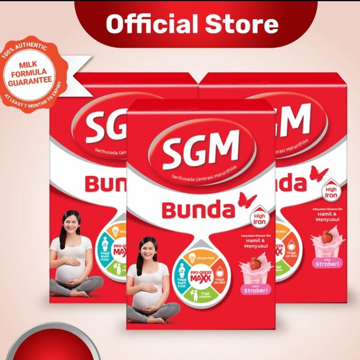 Gambar SGM BUNDA 150gr RASA STROBERI dari PUTRI PHARMACY LV undefined Tokopedia
