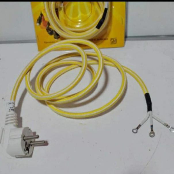 Gambar kabel gosokan setrika 1,8 meter - kabel isi 3 dari cahaya terang2 undefined Tokopedia
