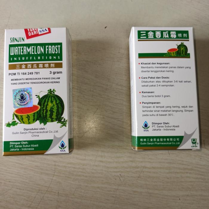 Gambar Sanjin Watermelon Frost 三金西瓜霜 - Insufflations dari phs88 undefined Tokopedia