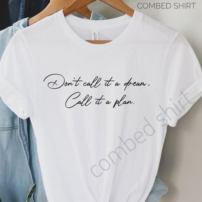 Gambar kaos wanita pria jumbo murah baju atasan fashion big size CALL IT A PL - Putih, XXXL dari combedshirt undefined 2 Tokopedia