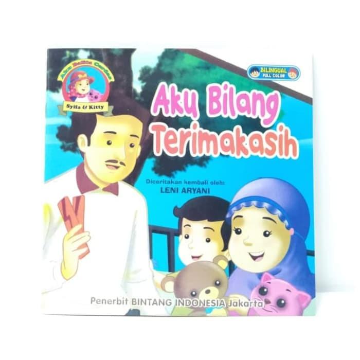 Gambar Buku Dongeng Cerita Anak Seri Balita Cerdas-Full Colour dan Bilingual - Terima kasih dari Rafli Rizqi undefined Tokopedia