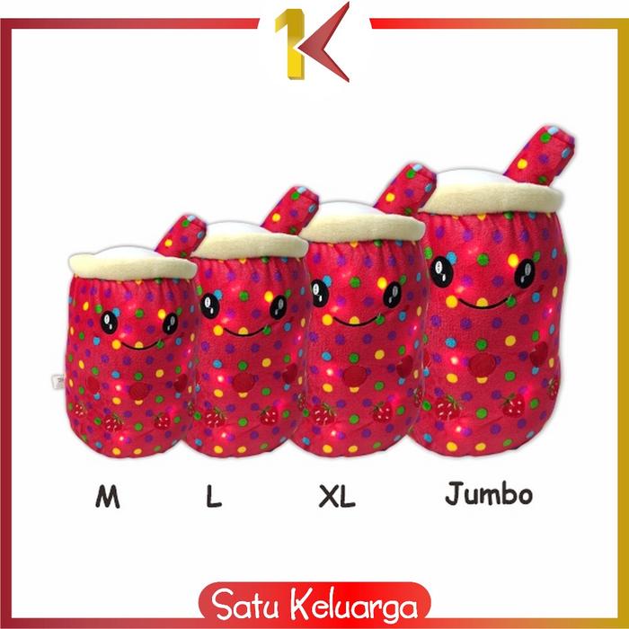 Gambar SK-C392 PART 2 Boneka Boba Drink Boneka Boba Bubble Milk Tea Pearl - MERHSTRWBERYLED, L dari Satukeluarga undefined Tokopedia