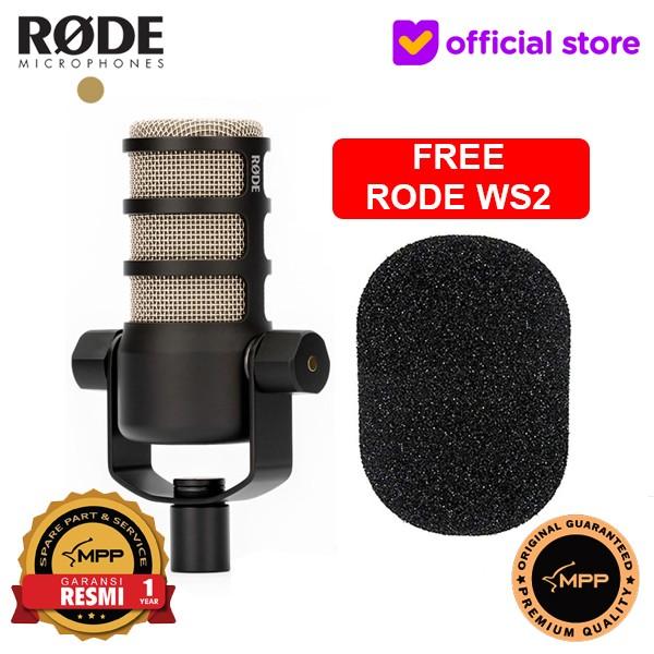 Gambar Rode PodMic Dynamic Podcasting Microphone - ORIGINAL - + Wind Shield dari Witacom undefined Tokopedia