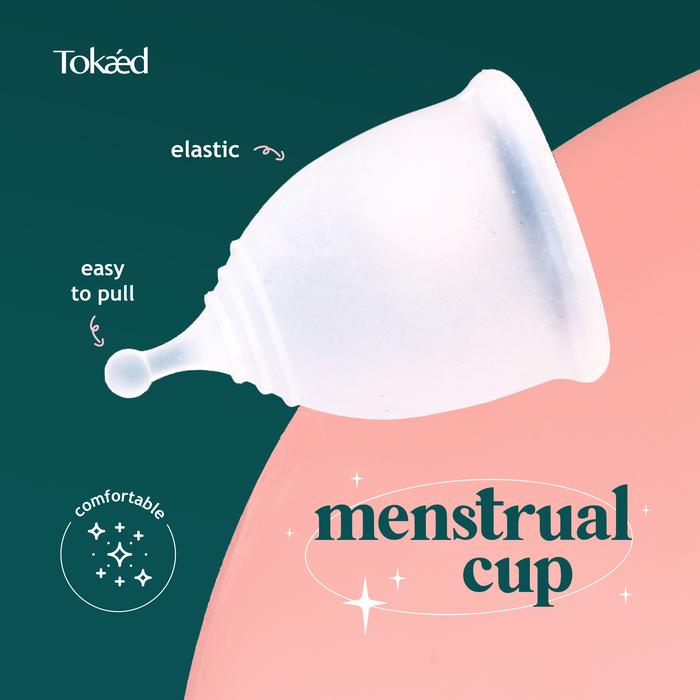 Gambar MENSTRUAL CUP by Tokaed | SOS PERIOD KIT period cup transparent lubric - S, VIGEL (BONUS) dari Tokaed undefined Tokopedia