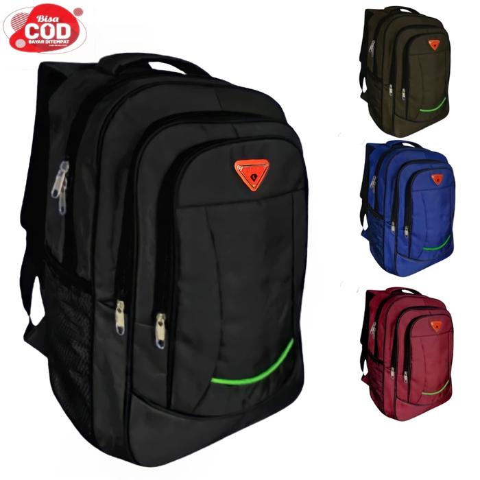 Gambar TAS RANSEL POLO PRIA MURAH TERBARU - Hitam dari vioners undefined Tokopedia