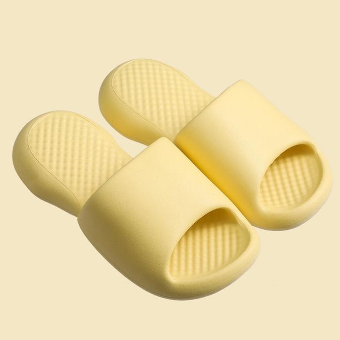 Gambar Sendal Slop Pria Wanita Karet Sandal Empuk Tebal - Kuning, 35-36 dari PRT Peralatan Rumah Tangga undefined Tokopedia