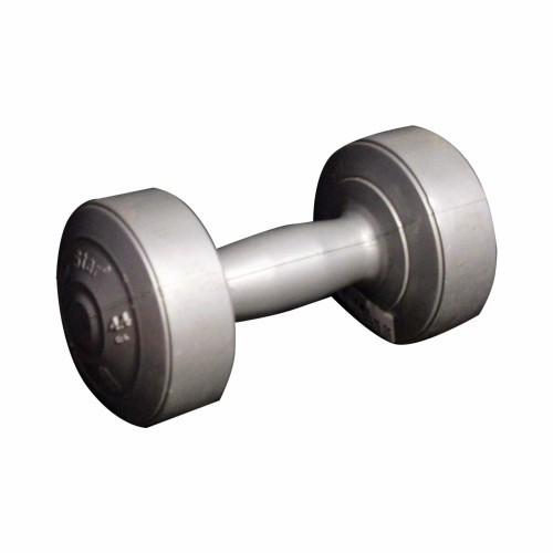 Gambar DUMBELL DUMBLE 3KG BURBLE 3KG BARBEL 3KG BARBEL PLASTIK A77 - SILVER dari JEXCLO undefined Tokopedia