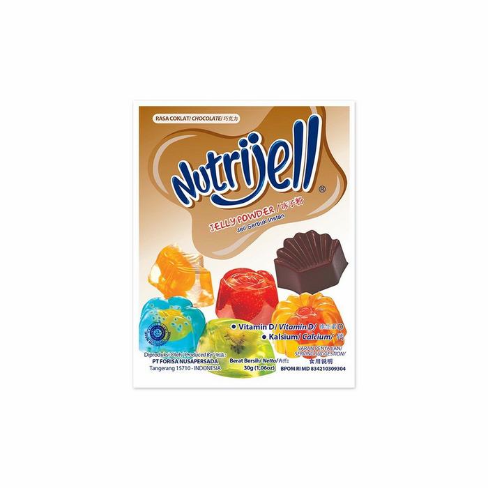 Gambar Nutrijel Rasa Coklat Kemasan Ekonomis 1box isi 12sachet @20g dari CrystalnoahShop undefined Tokopedia