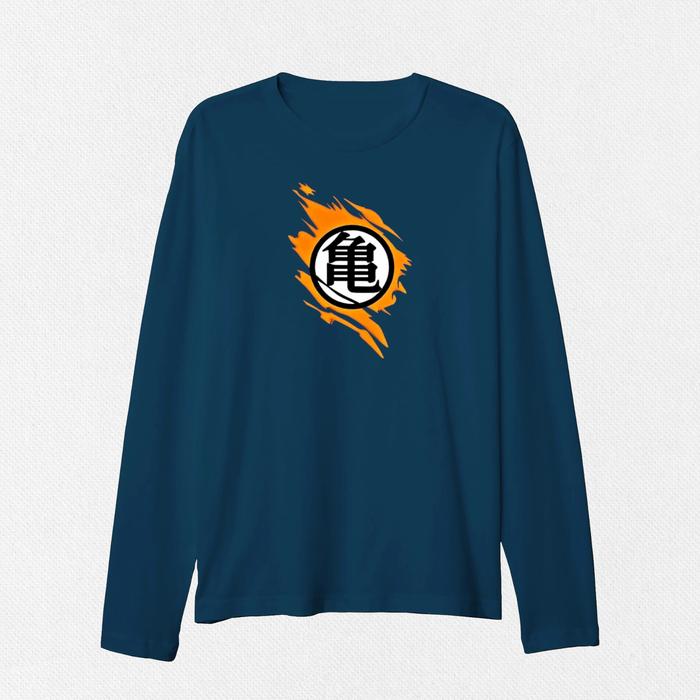 Gambar Baju kaos anime dragon ball dewasa lengan panjang pria distro hitam - ITB, XXL dari kaos gede undefined Tokopedia