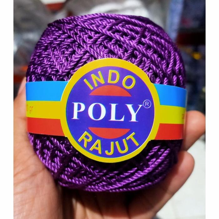 Gambar Benang Rajut Polyindo (Varian Ungu) - Magenta dari UGD Craft undefined 3 Tokopedia