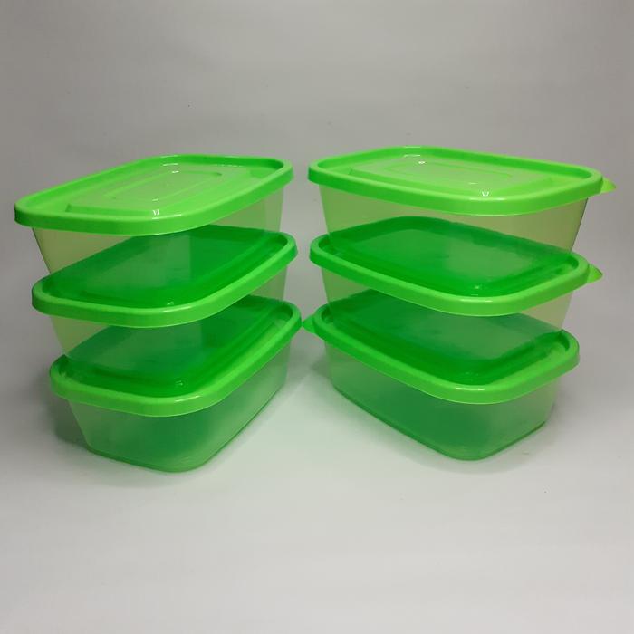 Gambar Calista Furano Colour Set 12 pcs Tempat Penyimpanan Makanan Lunch Box - 6 Furano Hijau dari SEL OL Store undefined Tokopedia