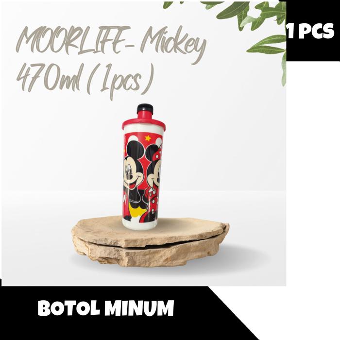 Gambar Botol Minum Anak Motivasi Gradasi Tumbler Tritan Sport Water Bottle Mo - MOORLIFE DISNEY dari KEDAI TUKANG undefined Tokopedia
