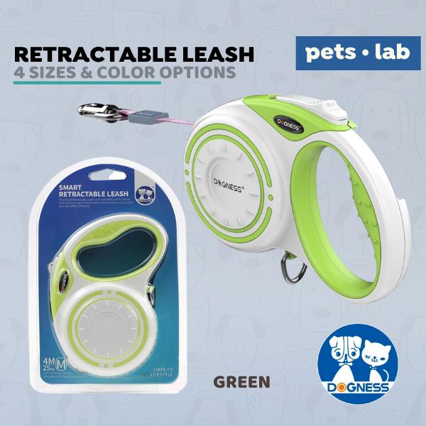 Gambar Dogness Smart Retractable Dog Leash Cat Tali Tuntun Anjing Kucing - S-3m, Green dari Pets Lab undefined Tokopedia