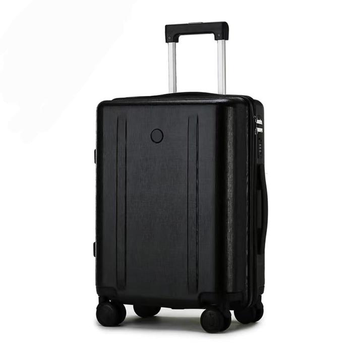 Gambar Koper Resleting size 20 - 24 inch cabin&bagasi GARANSI 1th SM018 - black elite, 20 inch cabin dari koperjabodetabek undefined Tokopedia