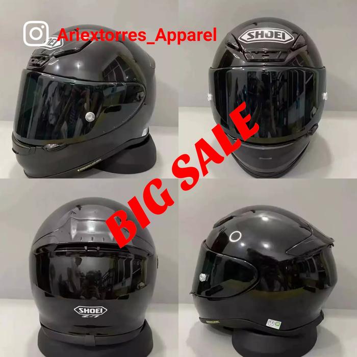 Visor Shoei Z7 Black Ant Lensa Visor Helm Motor SHOEI X14 Z7 Z CWR