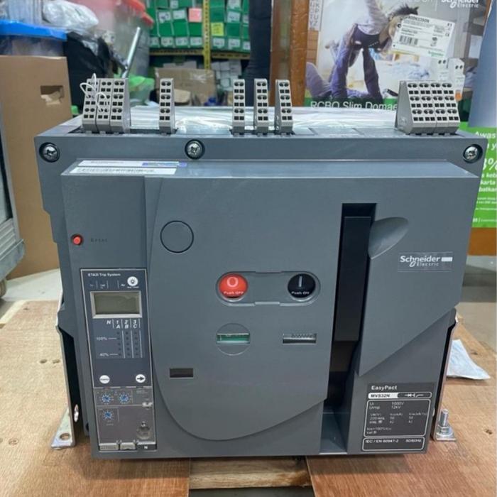 Gambar SCHNEIDER ACB MVS12 3P 1250A 50KA MVS12N3MF2A MOTORIZED UVT ORIGINAL dari Kim Electricc undefined Tokopedia