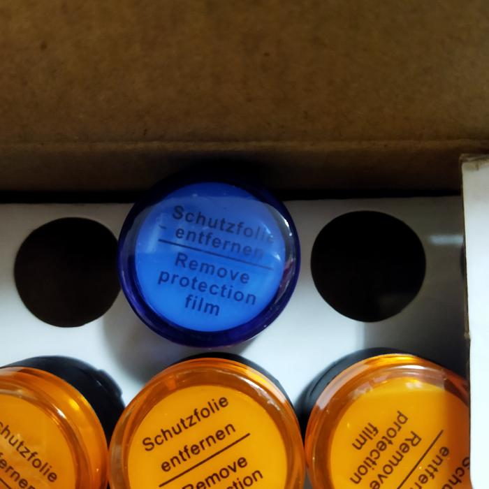 Gambar Pilot lamp 12V ac/dc led 22mm fort - Kuning dari Online-36 undefined Tokopedia