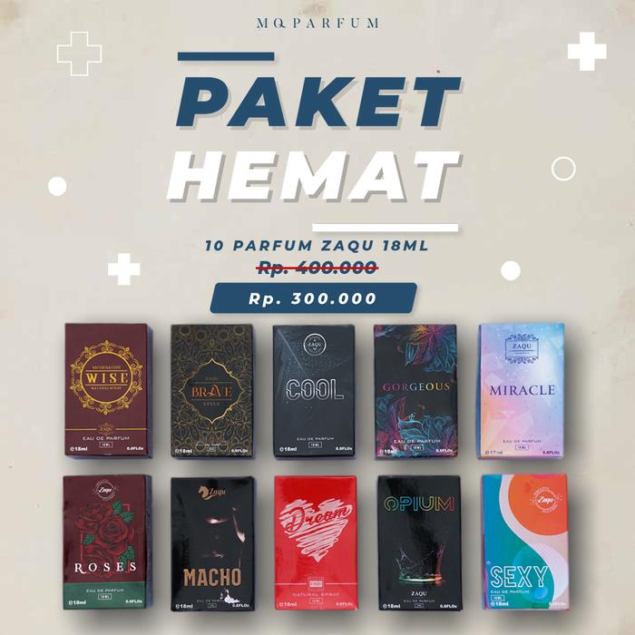 Gambar Paket Hemat 10 Pcs Parfum Zaqu dari MQ PARFUME undefined Tokopedia