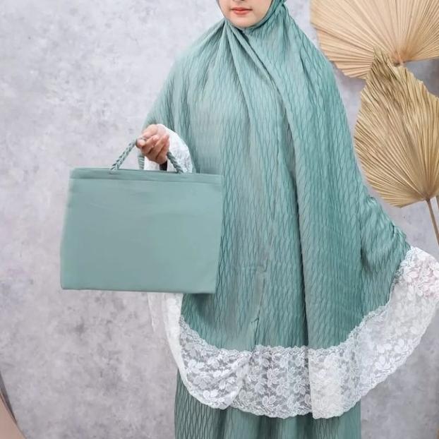 Gambar mukena prisket dari hazristore undefined Tokopedia
