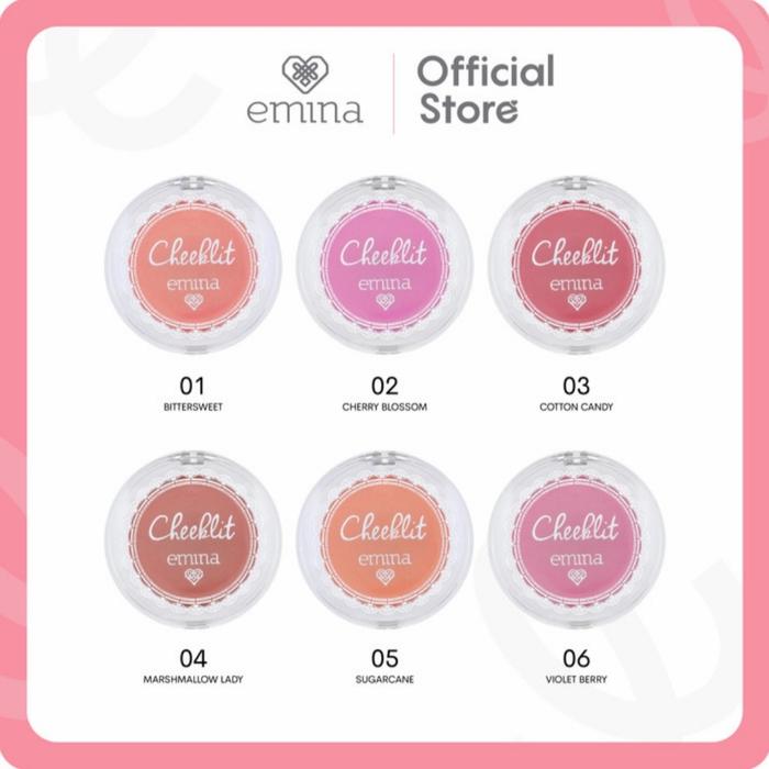 Gambar Emina Cheek Lit Pressed Blush - Blush On - 02 dari ZOHURA.ID undefined Tokopedia