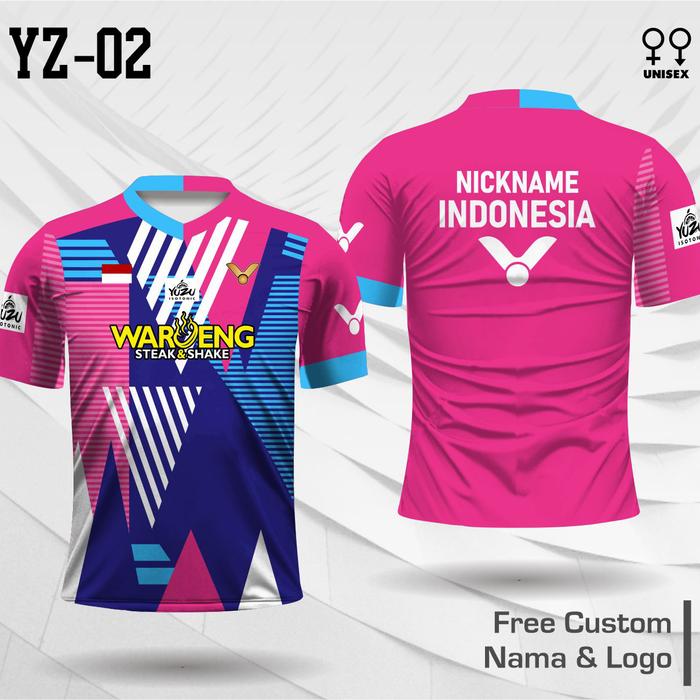 Bulu Tangkis Baju Jersey Badminton Jersey Badminton Victor Baju