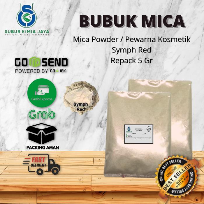 Gambar Mica Powder / Bubuk Mika / Pewarna Sabun / Pewarna Kosmetik 5 gr - Symph Red dari CV SUBUR KIMIA JAYA undefined Tokopedia
