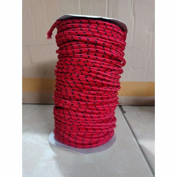Gambar tali prusik 5mm / tali paracord /meter - Merah Hitam, 5mm dari BELUKHA OUTDOOR LIFE STYLE undefined Tokopedia