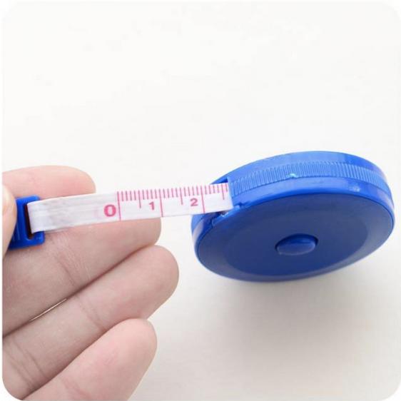 Gambar Meteran Diet Meteran baju - mini - gulung pencet otomatis 150 cm - Biru dari MT12A undefined Tokopedia