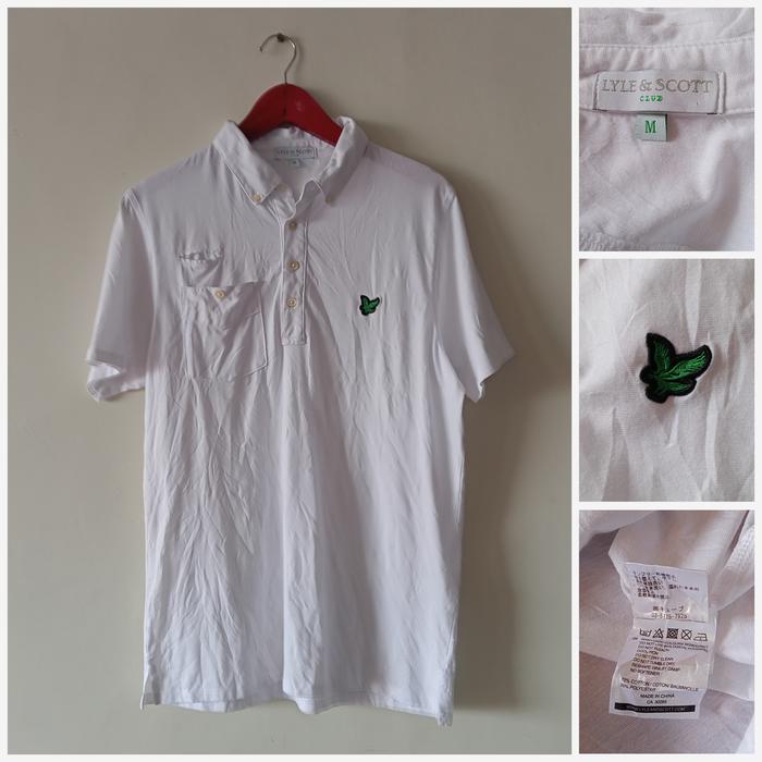 Gambar Kaos polo lyle & Scott second branded (trift) - putih-1 dari second_store46 undefined Tokopedia